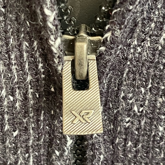 NWT Men’s X-RAY Long Sleeve Quarter Zip Knit Sweater in Navy Marble, Size Small - Picture 4 of 13